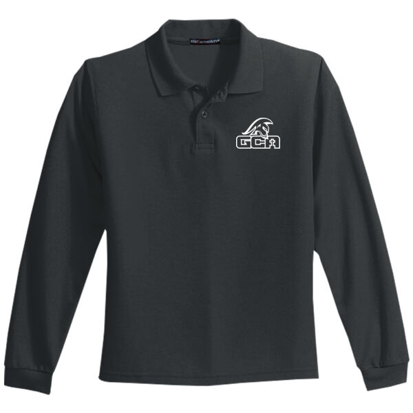Youth Long Sleeve - Youth Long Sleeve Silk Touch Polo - Youth Long Sleeve Silk Touch Polo Thumbnail